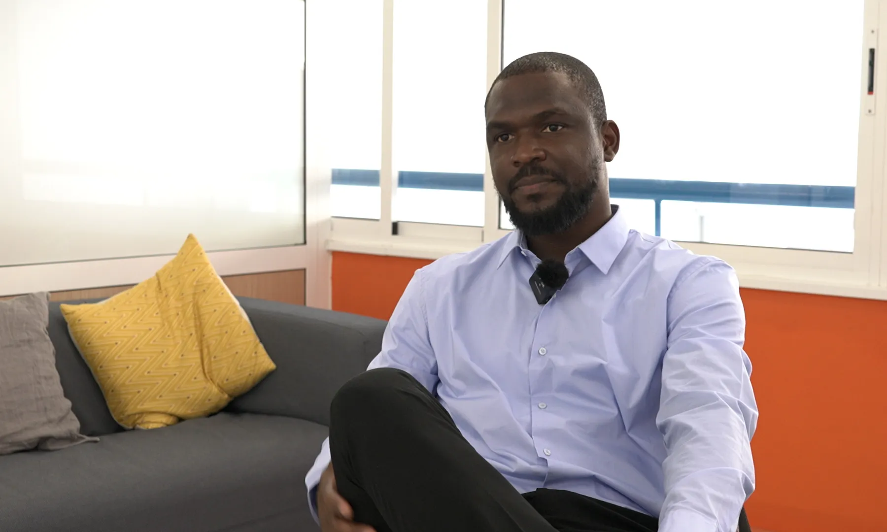 Roland Mimi Ngoy, activista i defensor dels drets humams de la República Democràtica del Congo.