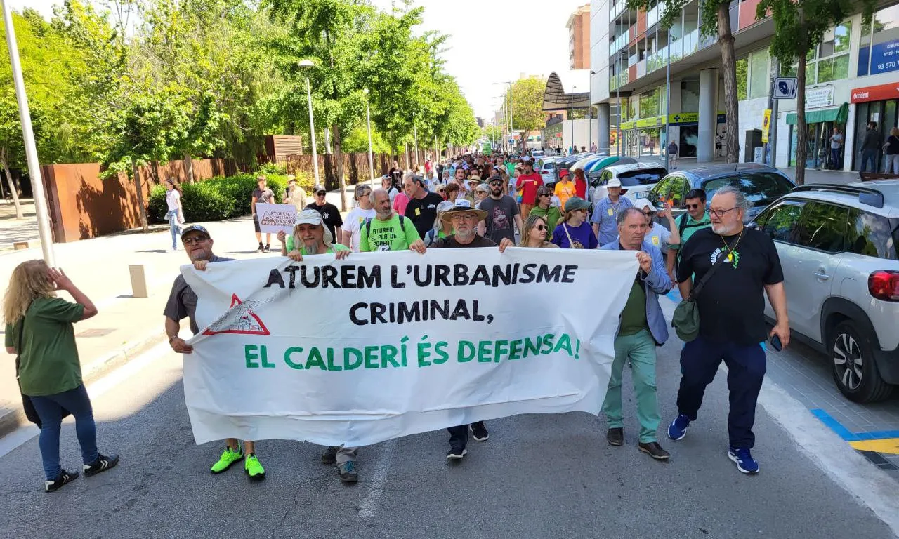 Salvem el Calderí lluita des de fa anys per preservar i evitar la destrucció de l’últim espai agrícola connectat a Mollet del Vallès.