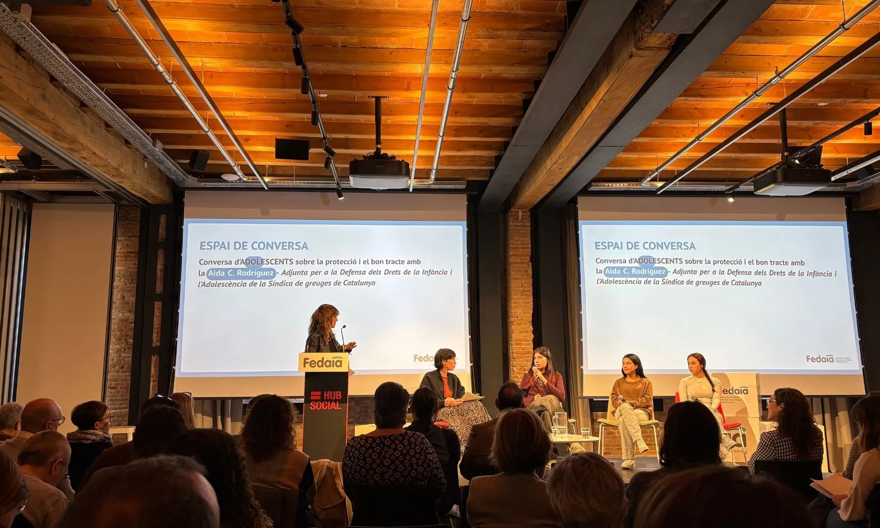 Les joves han destacat la importància de la participació de les infàncies.