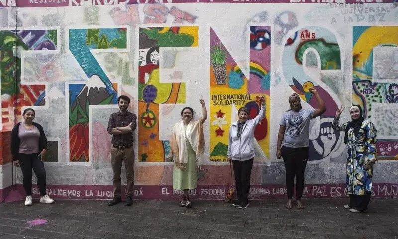 mural defensores drets humans