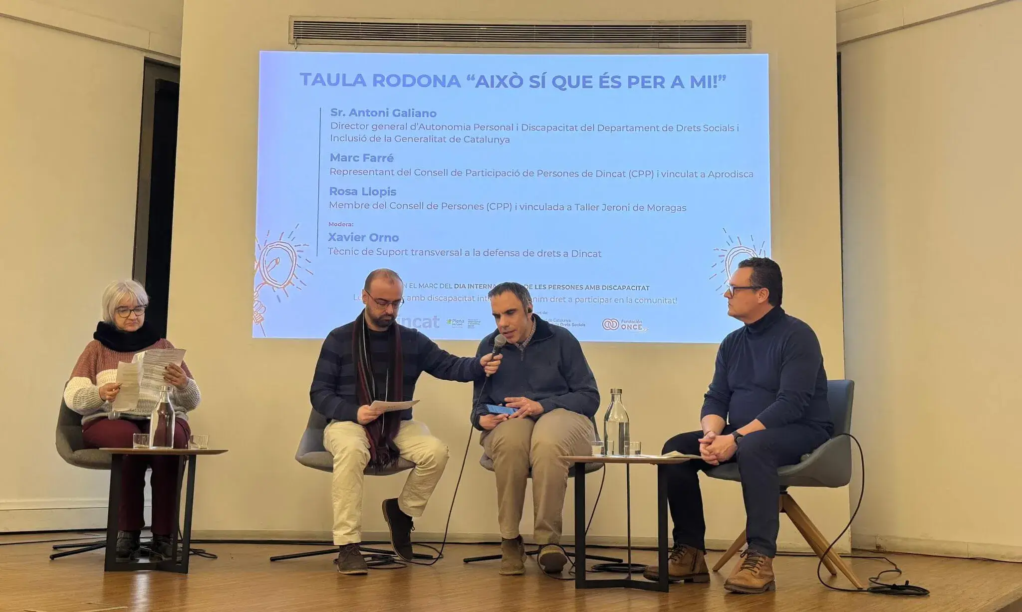 Acte organitzat per Dincat