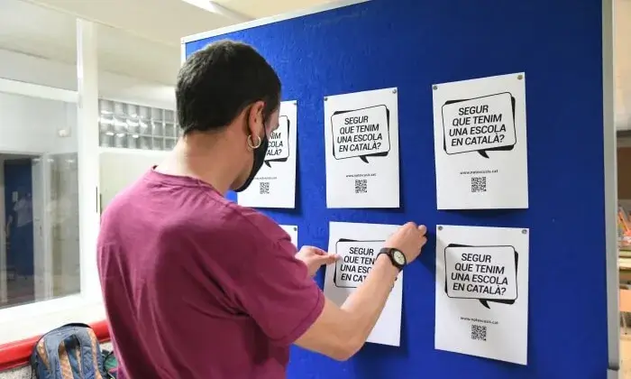 La Plataforma per la Llengua va impulsar una campanya comunicativa a la qual es van adherir diverses entitats