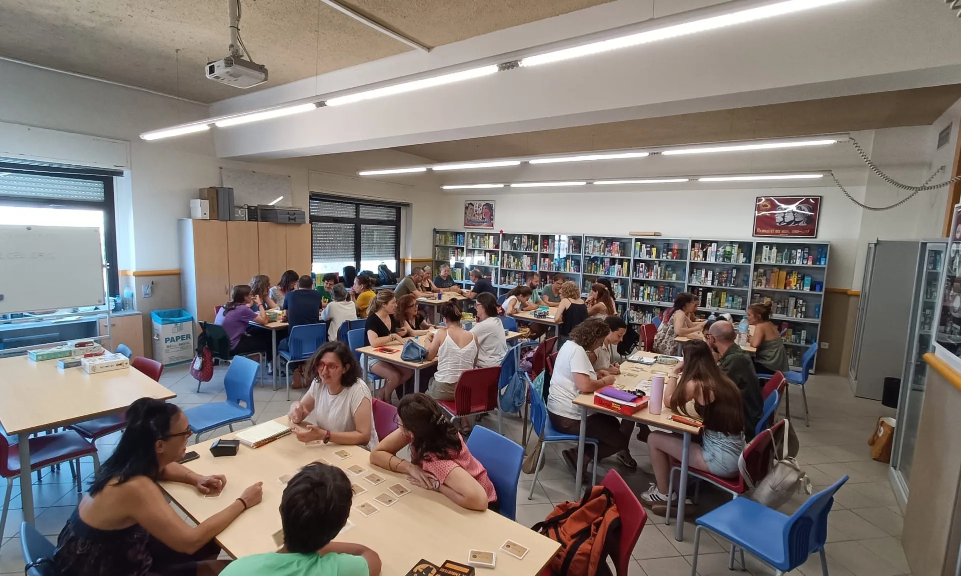 El president de l'associació reivindica el potencial pedagògic dels jocs de taula.