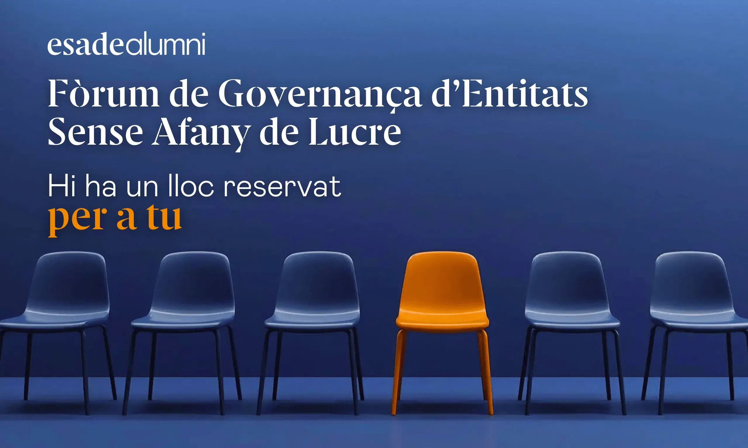 Esade Alumni - Fòrum de Governança d’Entitats Sense Afany de Lucre