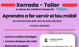 Cartell informatiu del taller