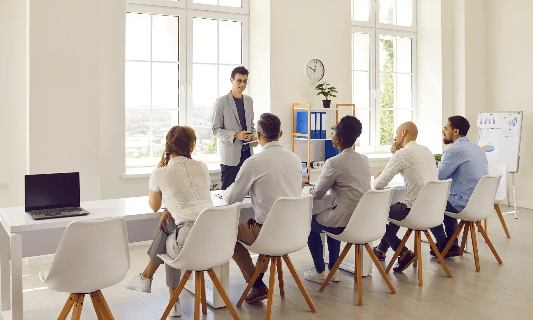 Reunió de persones. 