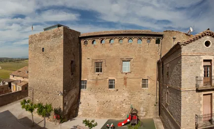 Imatge de l'exterior del Castell de Concabella