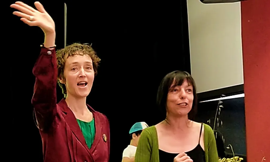 La Meritxell Martínez i la Marta Sureda estan al capdavant de l'Associació Dota.