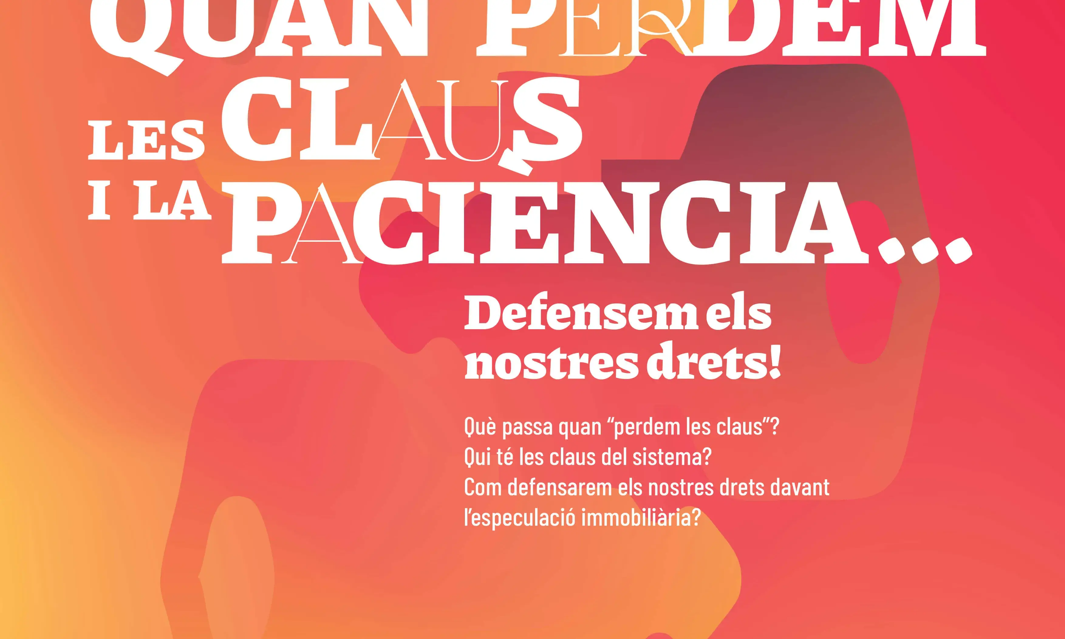 Cartell de la mostra de teatre fòrum organitzada per la Setmana per la Pau - Arcadi Oliveres 2026