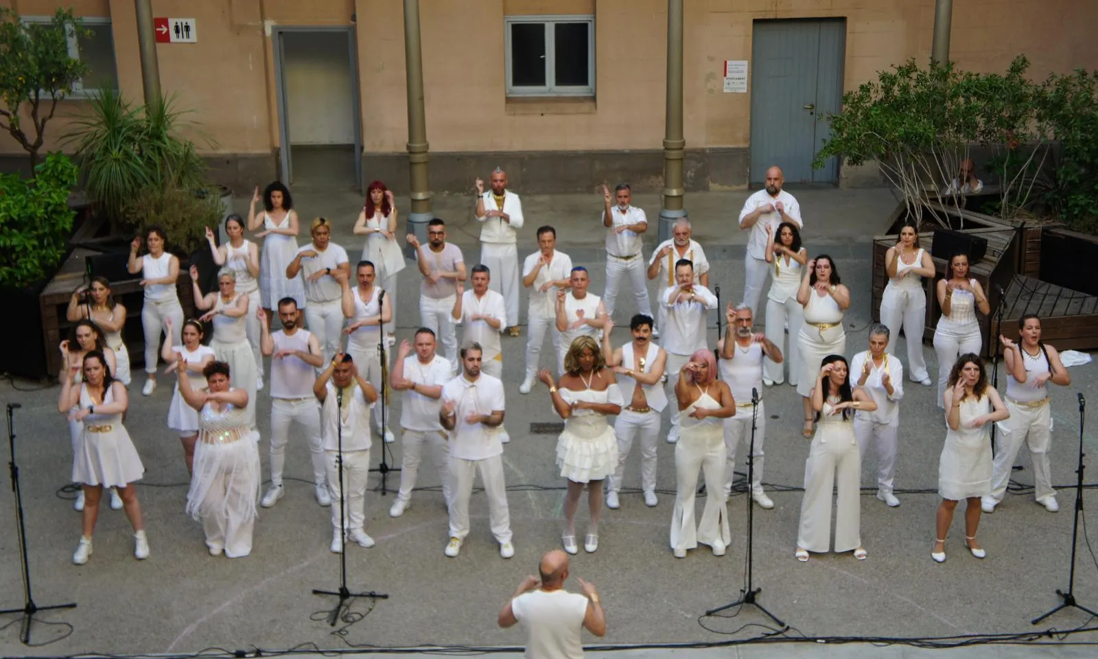 Els assajos tenen lloc al Centre Cultural La Model. Font: Barcelona Rainbow Singers