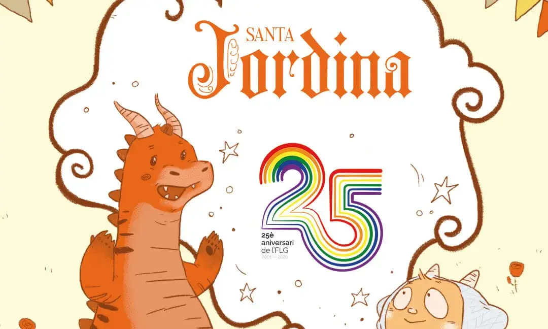Santa Jordina 2026. Font: Associació de Famílies LGTBI+