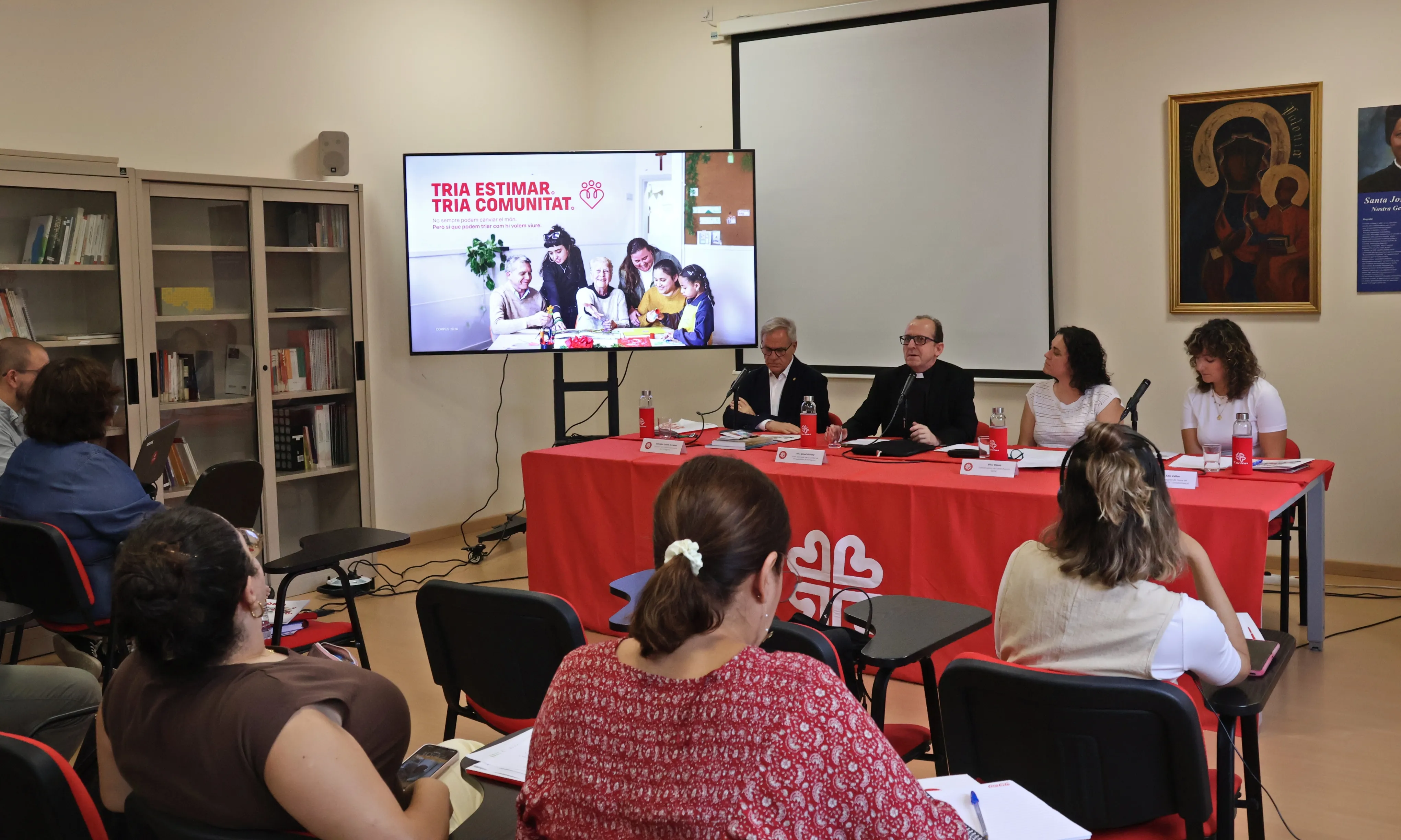Presentació de la Memòria 2025 de Càritas