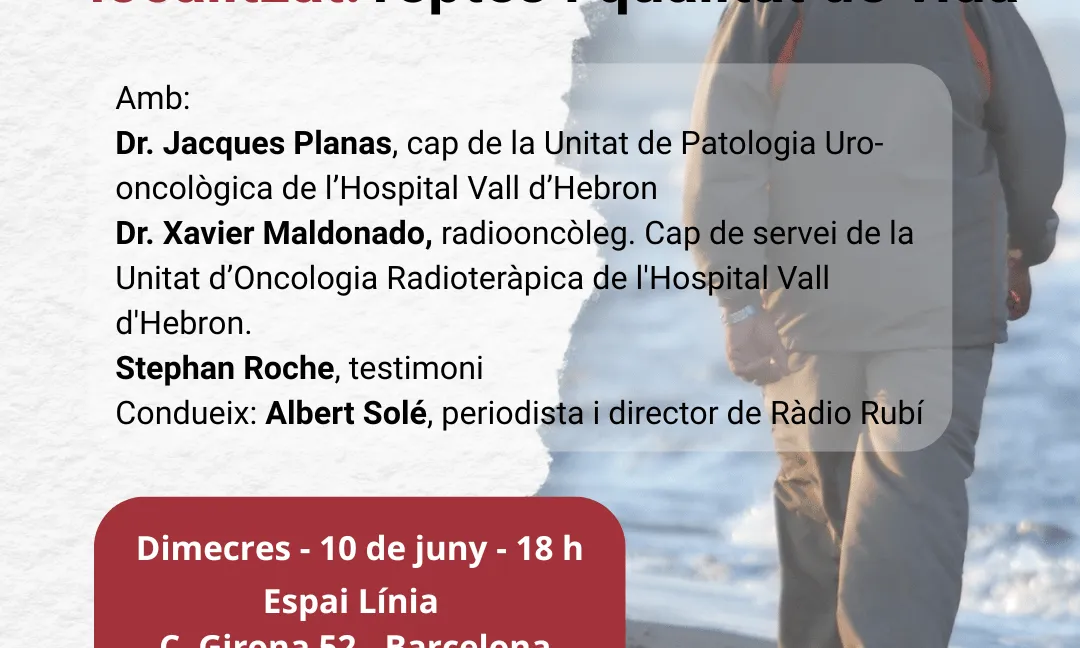 Diàleg FECEC “Càncer de pròstata localitzat: reptes i qualitat de vida” 