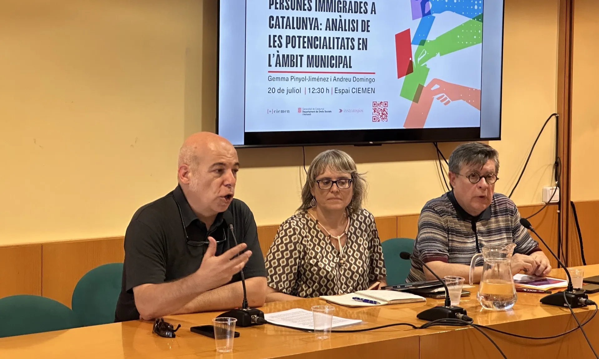 Roda de premsa de presentació