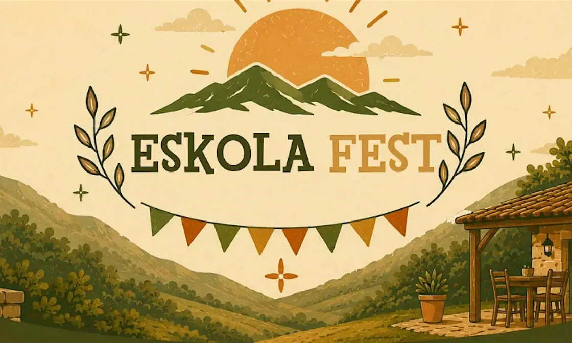 Cartell oficial de l'Eskola Fest.