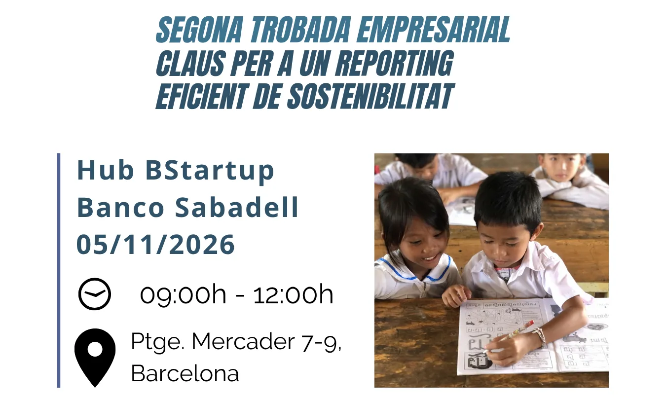 II Trobada Empresarial de Mans Unides Barcelona al Hub BStartup Banco Sabadell de BCN