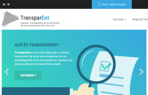 Imatge de la notícia Les formacions de la Plataforma TransparEnt, tornaran a l’octubre. Inscriu-te!! 