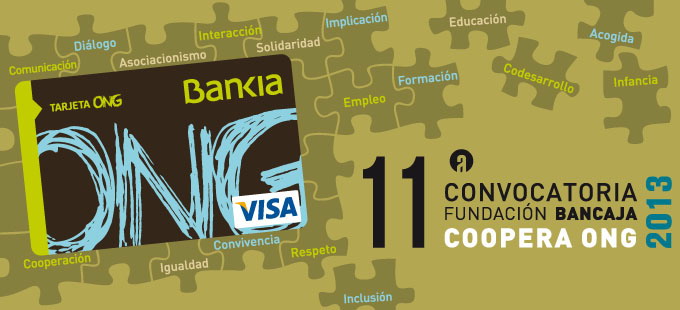 11a Convocatòria Fundació Bancaja Coopera ONG