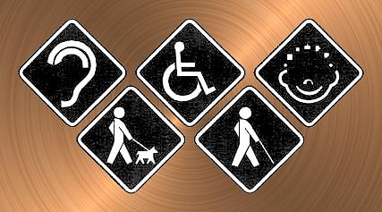 Símbols de discapacitat Font: 