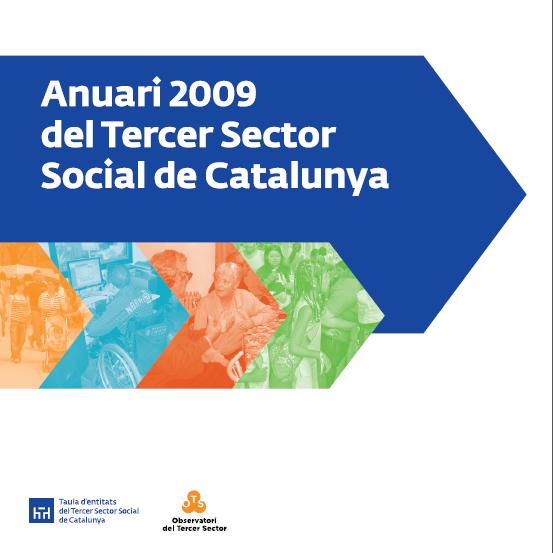 Portada de l'Anuari 2009 del Tercer Sector Social  Font: 