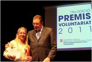 Entrega dels Premis Voluntariat 2011