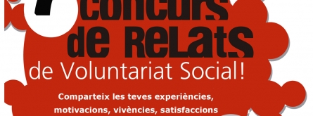 Participa al 7è Concurs de  Relats de Voluntariat Social a Barcelona Font: 