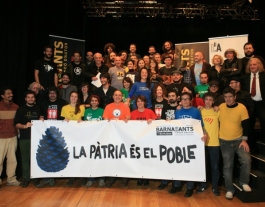 Equip del Festival Barnasants Font: Juan Miguel Morales