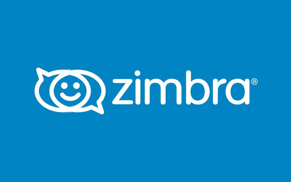 Zimbra és un client de correu electrònic que permet desenvolupar millores. Imatge de Zimbra. Font: Zimbra