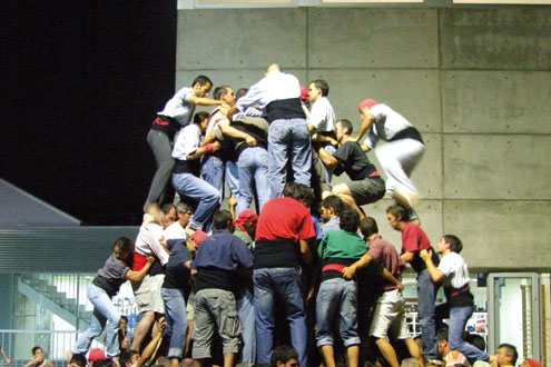 Assaig de la colla capgrossos de Mataró Font: Capgrossos de Mataró