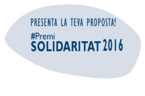 Premi Solidaritat 2016