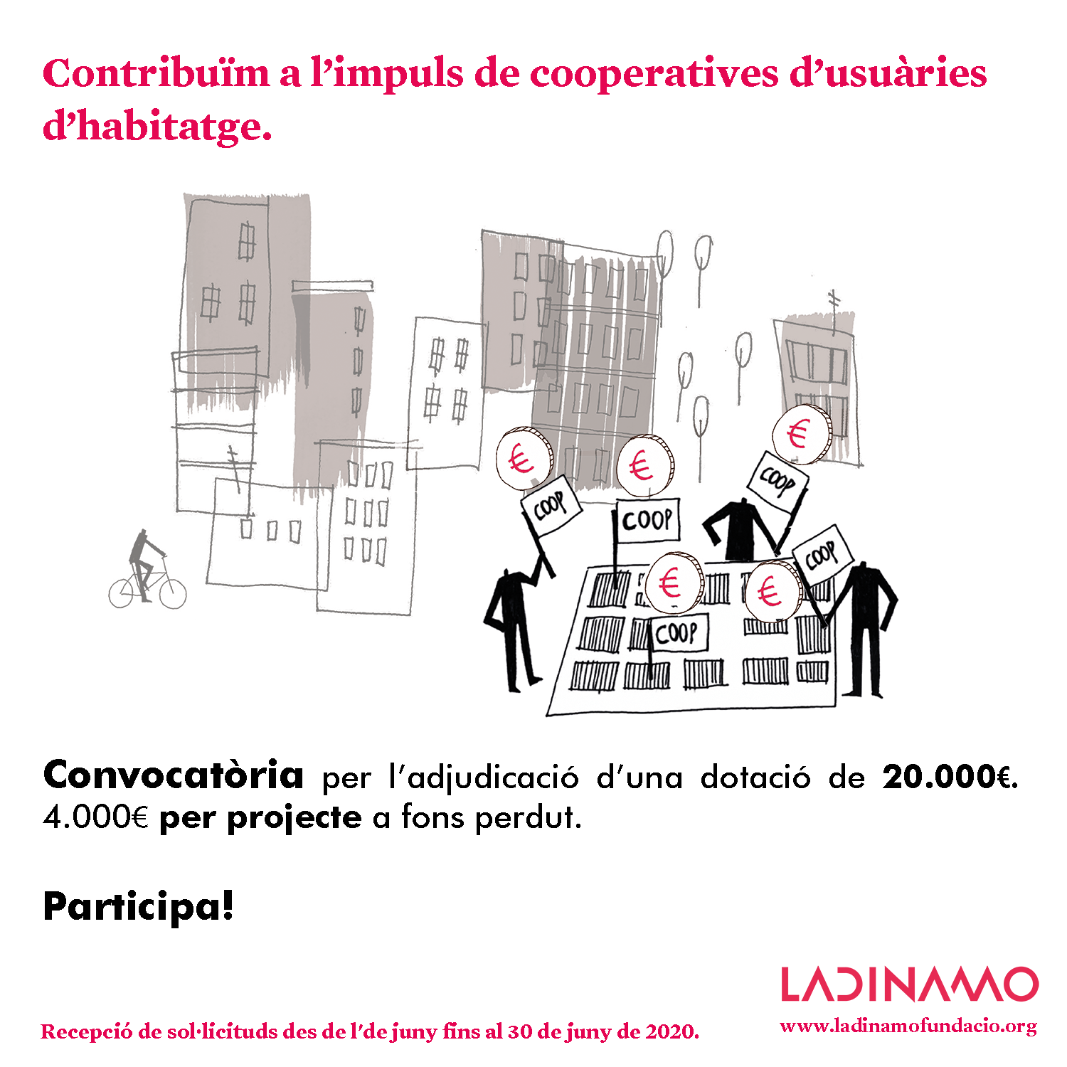 La Dinamo Fundació contribueix a l’impuls de cooperatives d’usuàries d’habitatge a Catalunya
