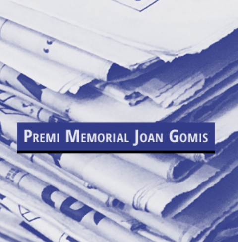 Premi de Periodisme Solidari Memorial Joan Gomis, 2022