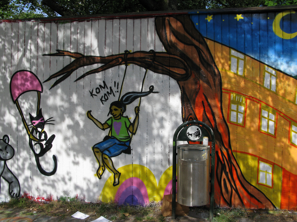 Graffiti. Font: Christer (Flickr)