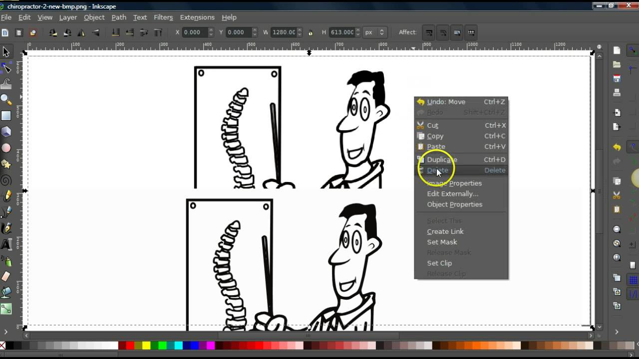 InkScape és una eina per a l’edició gràfica i vectorial  Font: InkScape