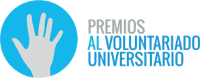 Logotip dels Premis al Voluntariat Universitari
