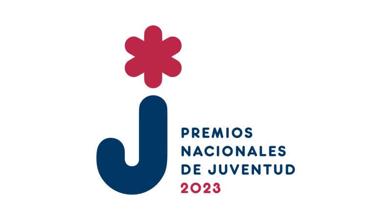 Logotip Premis Nacionals de Joventut 2023. Font: INJUVE