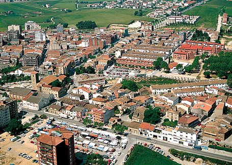 Panoràmica Parets del Vallès. Imatge de Fototeca.cat. Extreta de enciclopedia.ca