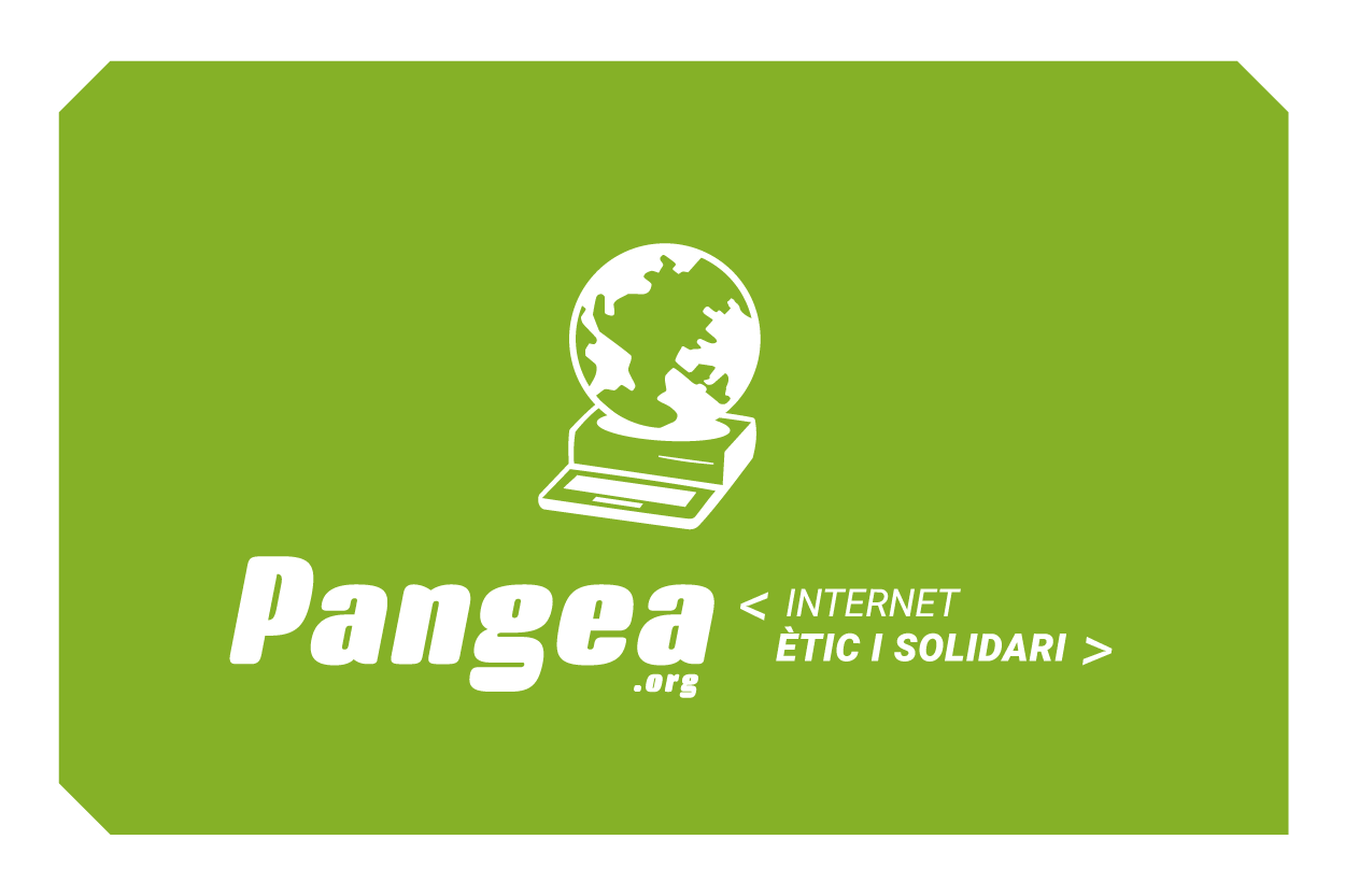 Pangea és un proveïdor de serveis d'Internet sense ànim de lucre Font: Pangea