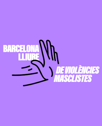 Barcelona lliure de violències masclistes. Font: Ajuntament de Barcelona