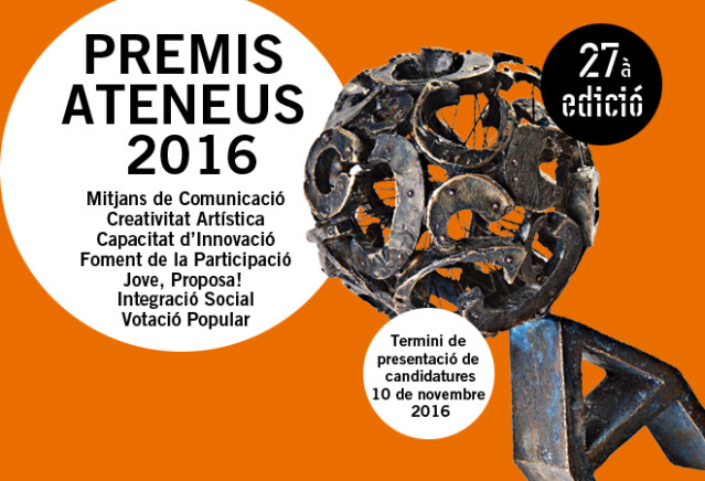 Premis Ateneus 2016