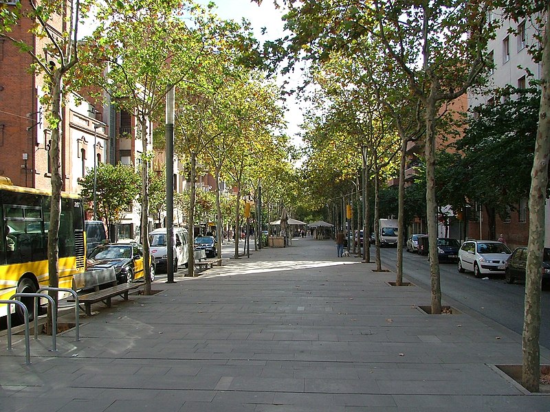 Rambla sant andreu barcelona - Wikimedia Commons