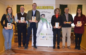 Moment de la presentació del còmic a l'Ajuntament de Mollerussa Font: Ajuntament de Mollerussa