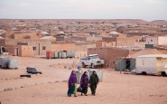 Campament de refugiats al Sàhara Font: 