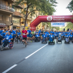 La cursa és una iniciativa promoguda per la Federació de la Paràlisi Cerebral i de la Pluridiscapacitat de Catalunya (FEPCCAT). Font: FEPCCAT.