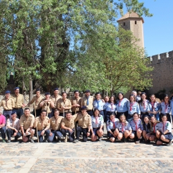 Guies i Scouts d'Europa,al monestir de Poblet