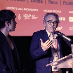 L'Oriol Porta és el director del Festival de Cinema i Drets Humans de Catalunya, l’IMPACTE!