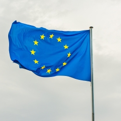 Bandera de la Unió Europea. 