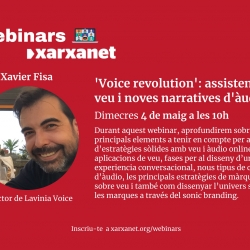 Xavier Fisa és el Cap d’Innovació del Grup Lavinia i Director de Lavinia Voice.