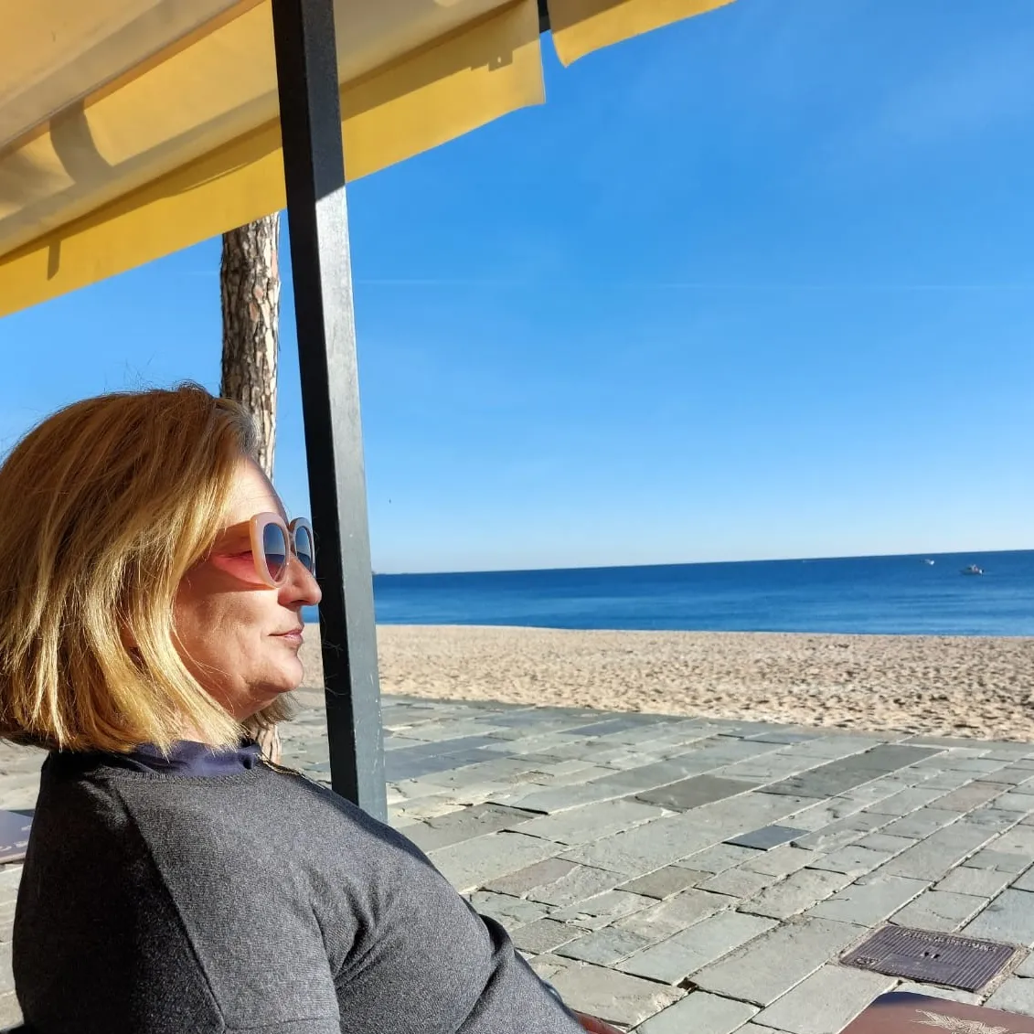 Pilar Fornes, membre de l'associació Banc del Temps Pont del Diable