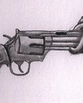 Pistola amb el canó nuat. Font: somosviajeros.com